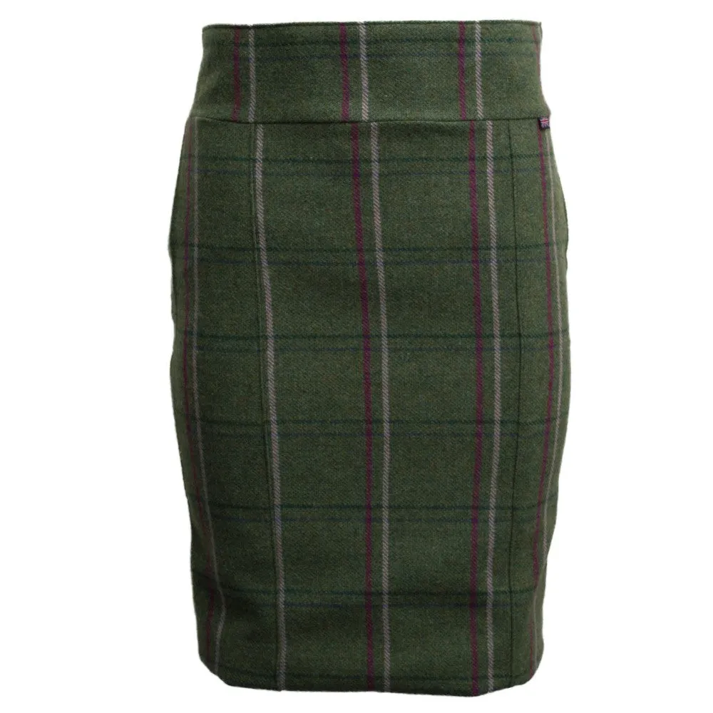 Ladies Derby Tweed Skirt