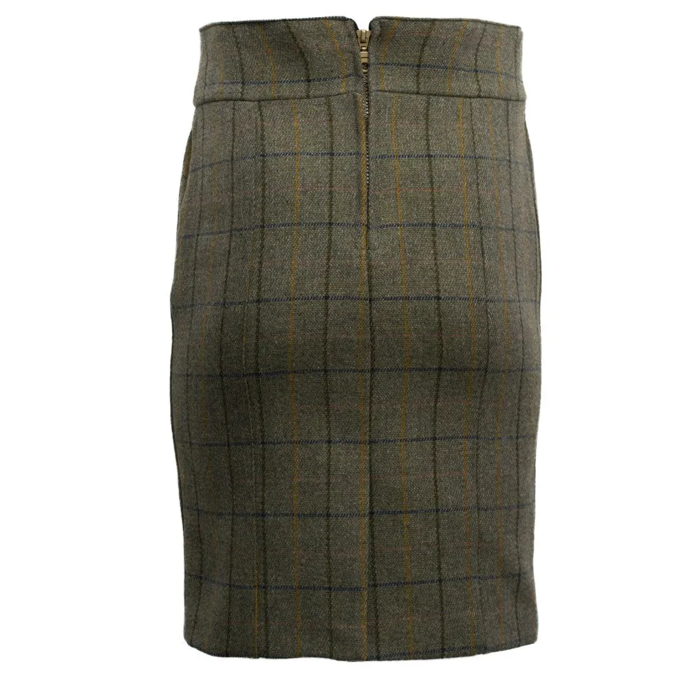 Ladies Derby Tweed Skirt