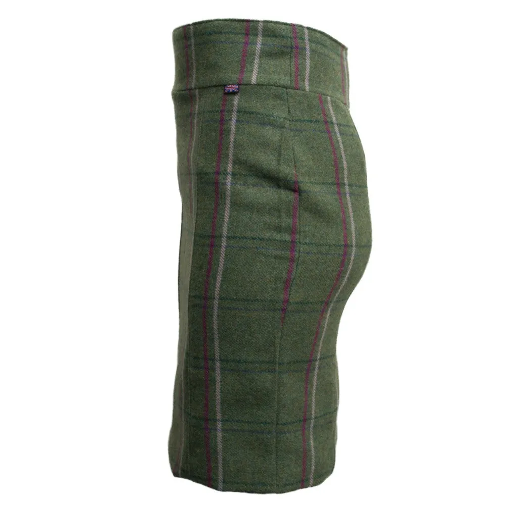 Ladies Derby Tweed Skirt