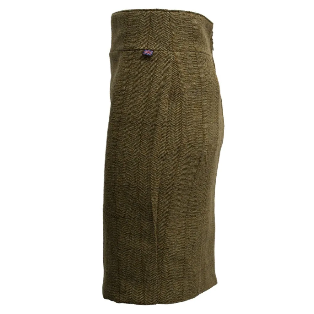 Ladies Derby Tweed Skirt