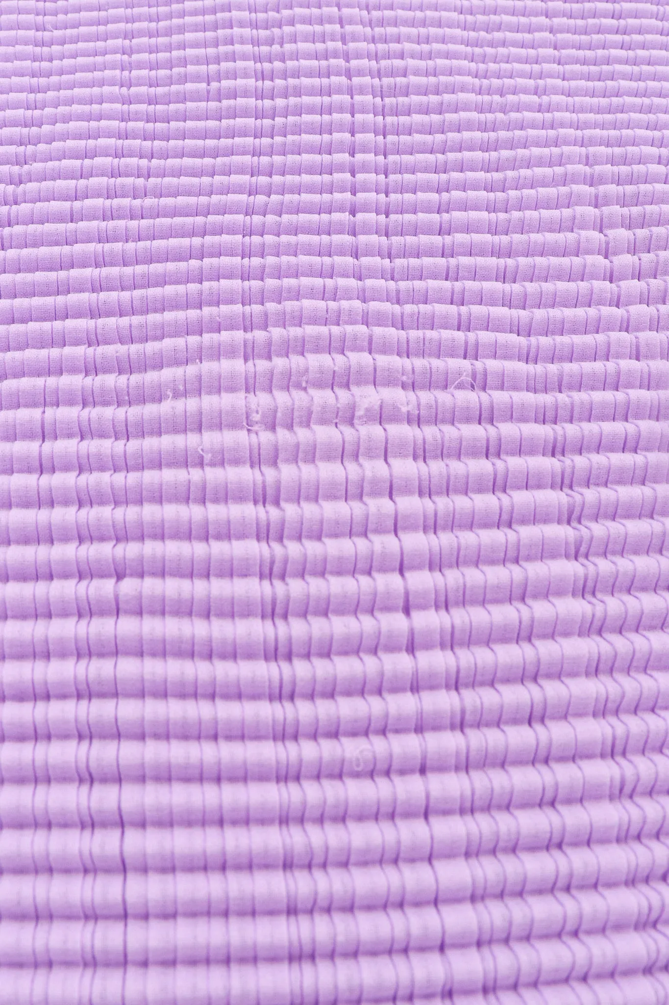 Lavender Pleated Turtleneck Top
