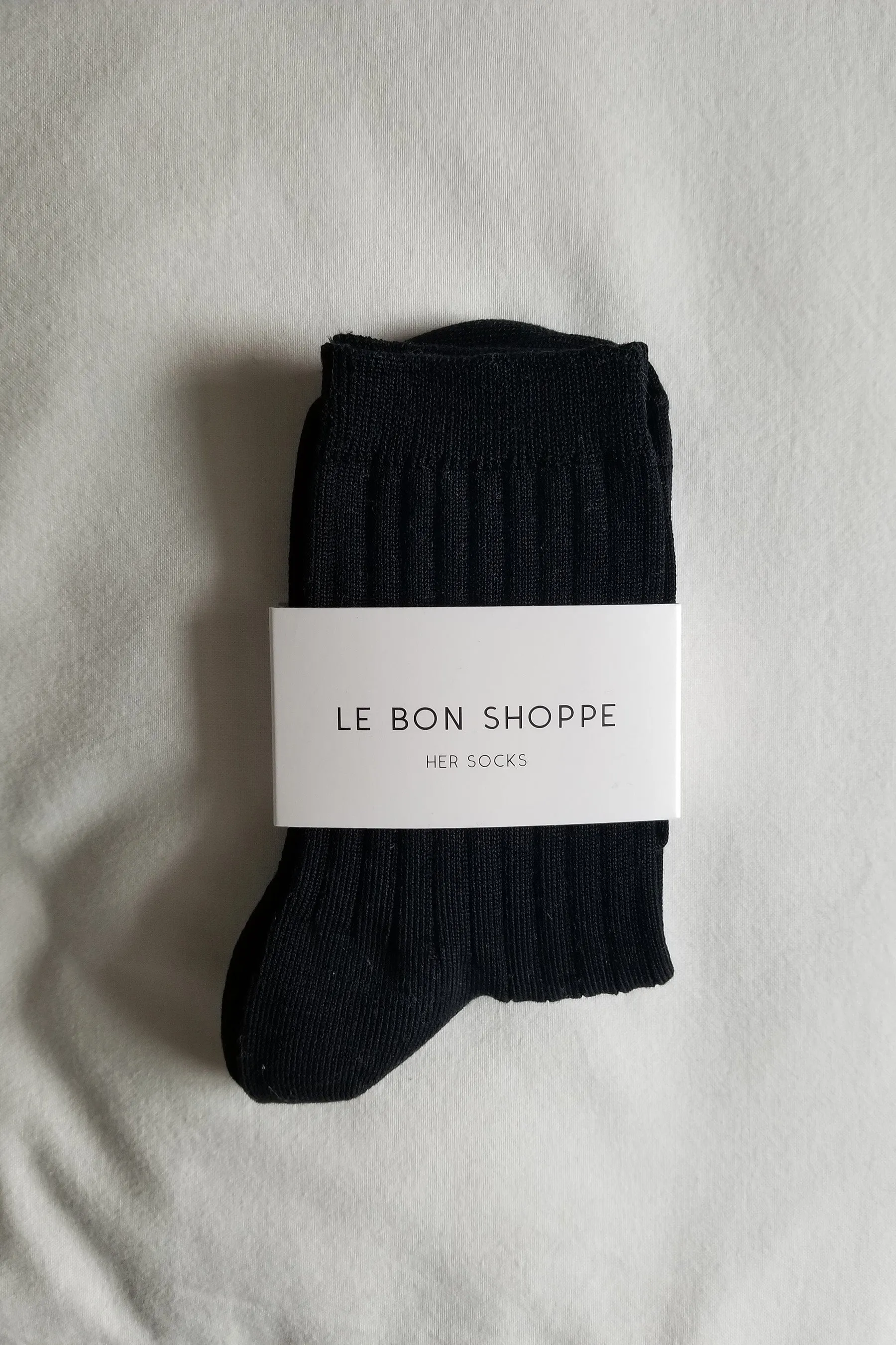 Le Bon Shoppe Her Socks (Black)