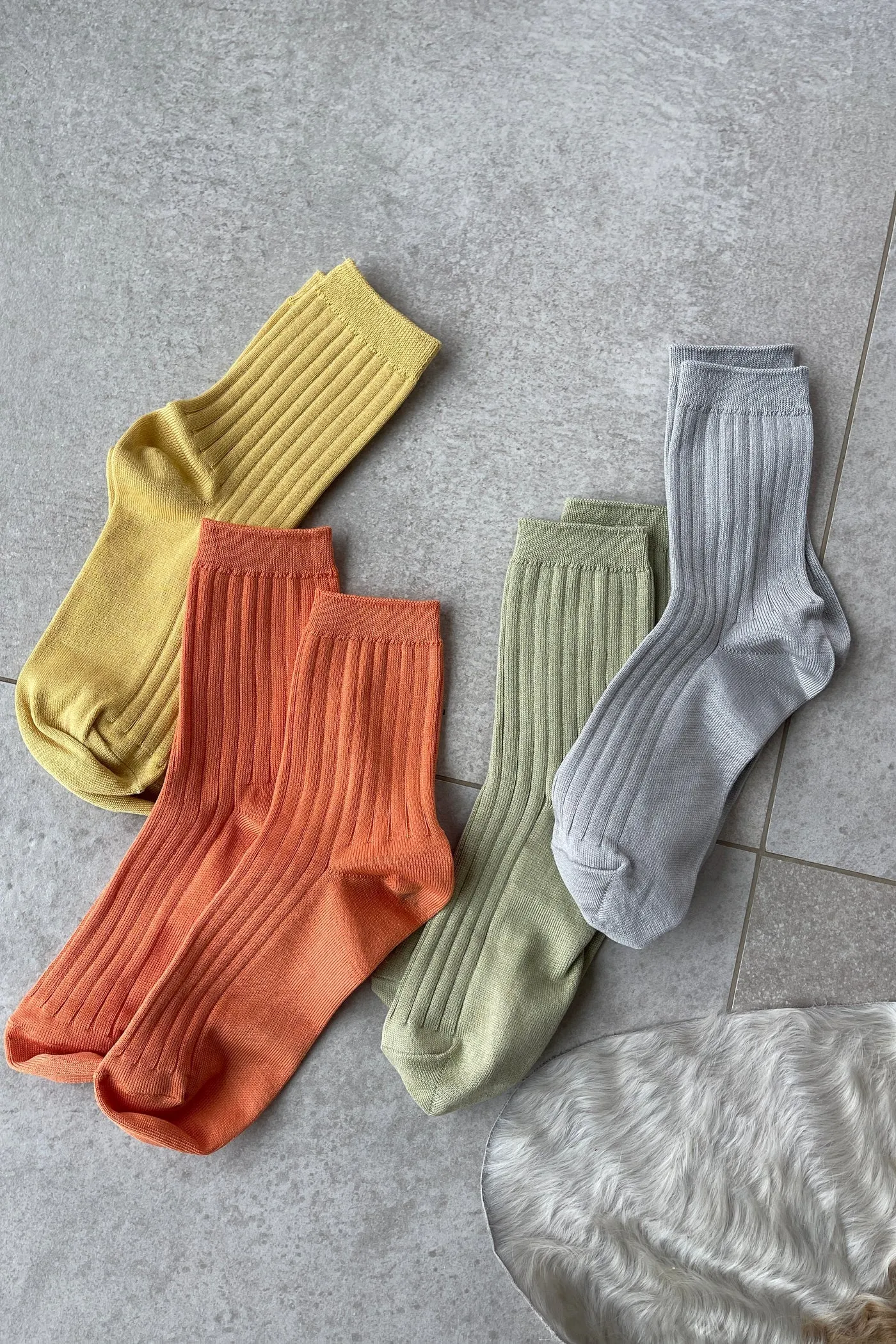 Le Bon Shoppe-Her Socks-Buttercup