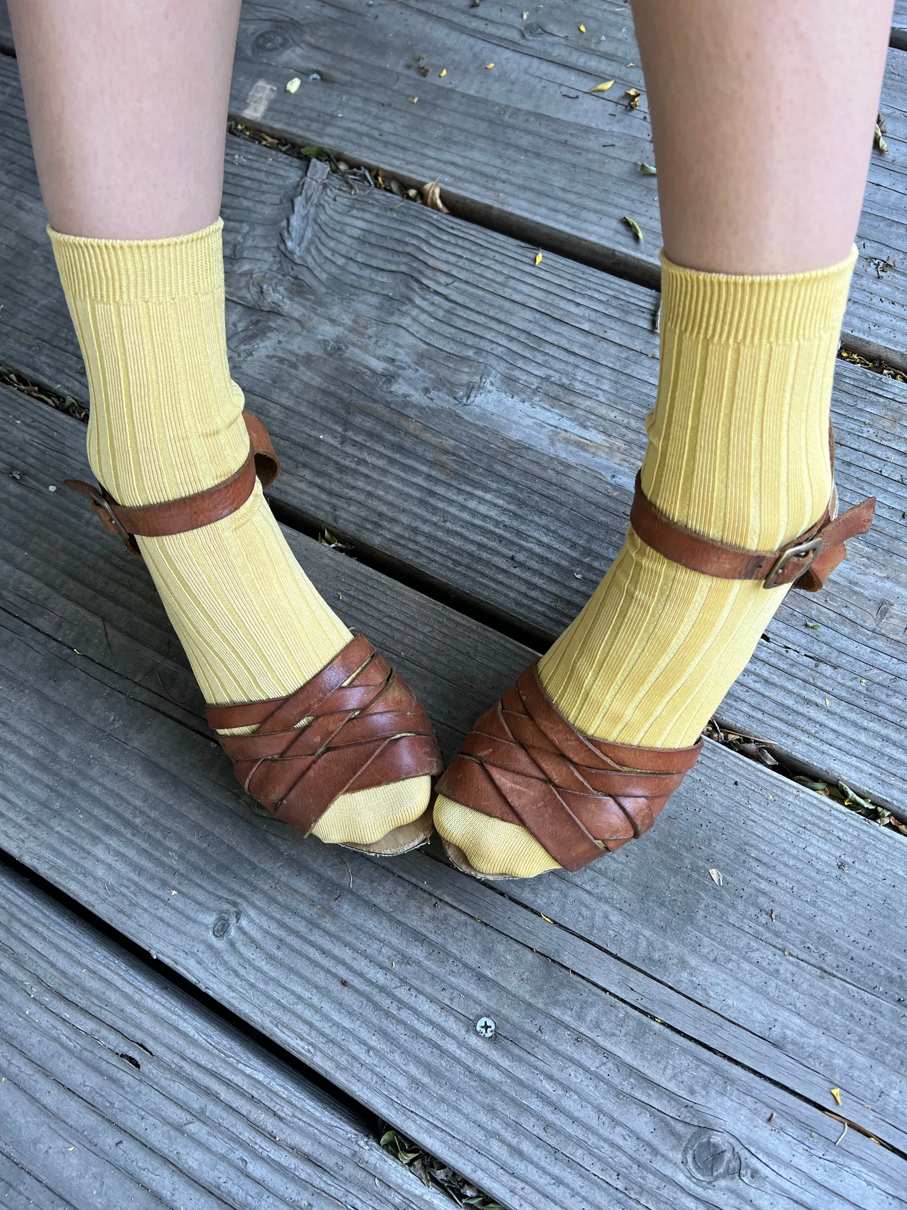 Le Bon Shoppe-Her Socks-Buttercup