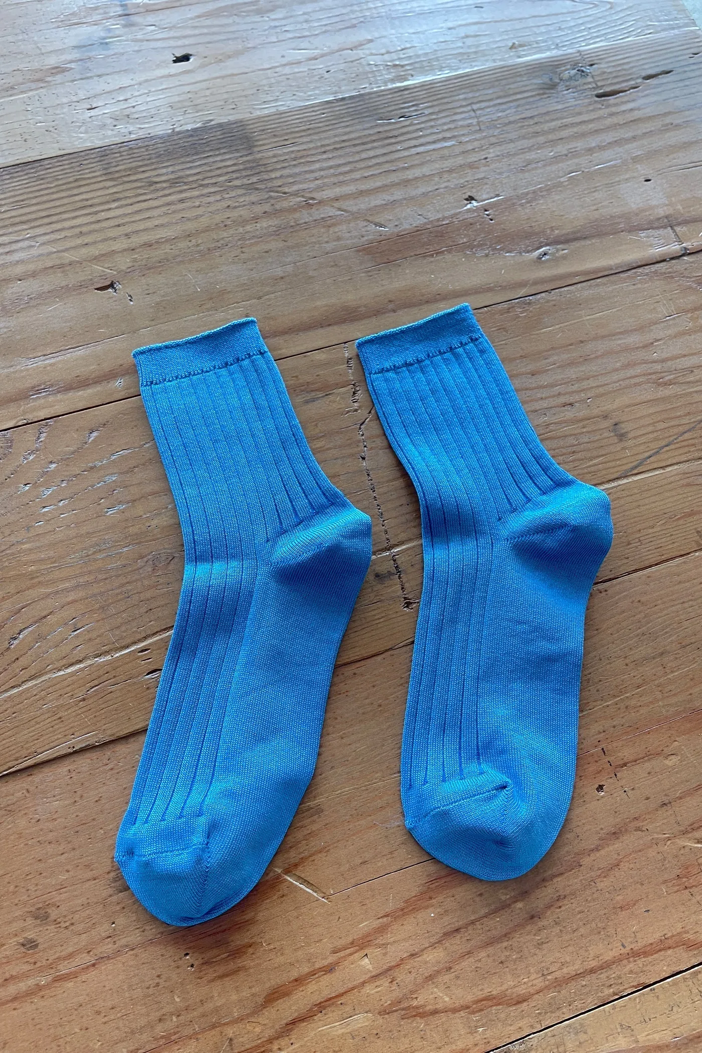 Le Bon Shoppe-Her Socks-Electric Blue