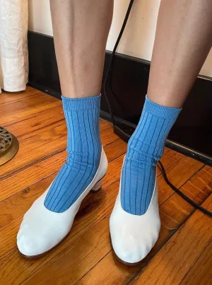Le Bon Shoppe-Her Socks-Electric Blue