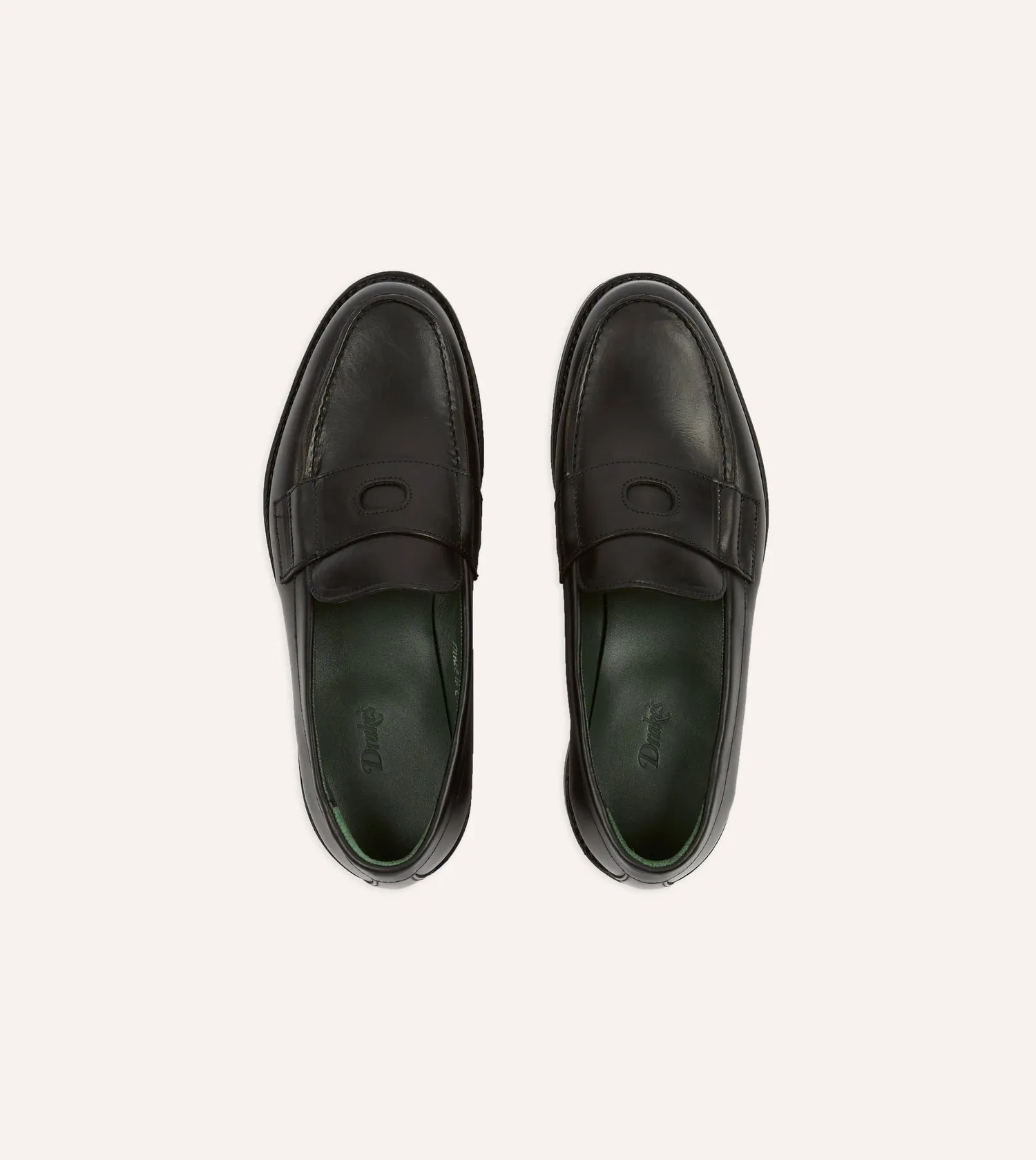 Leather Charles Goodyear Welted Penny Loafer