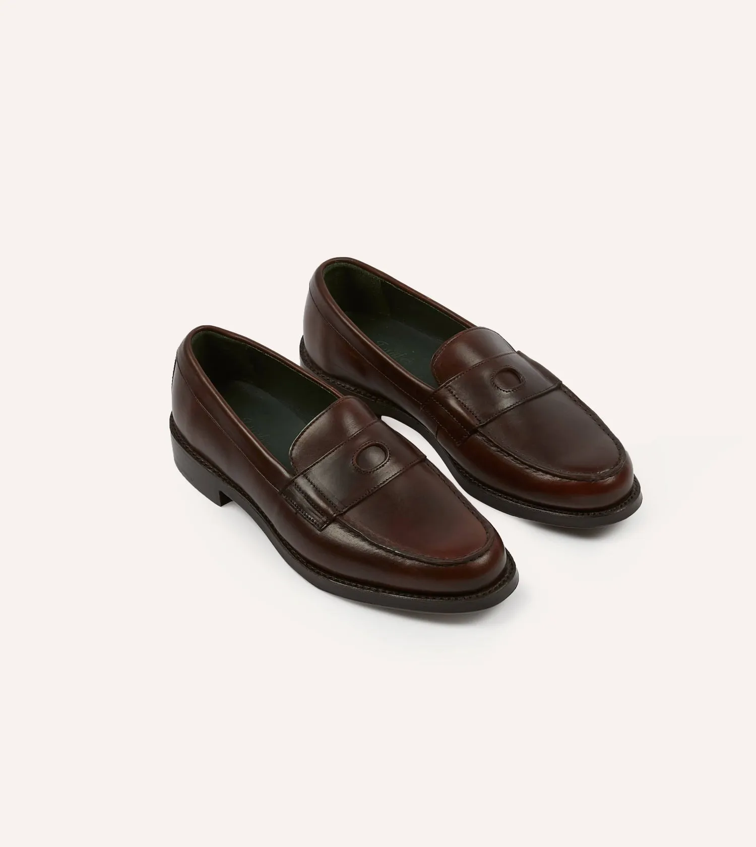 Leather Charles Goodyear Welted Penny Loafer