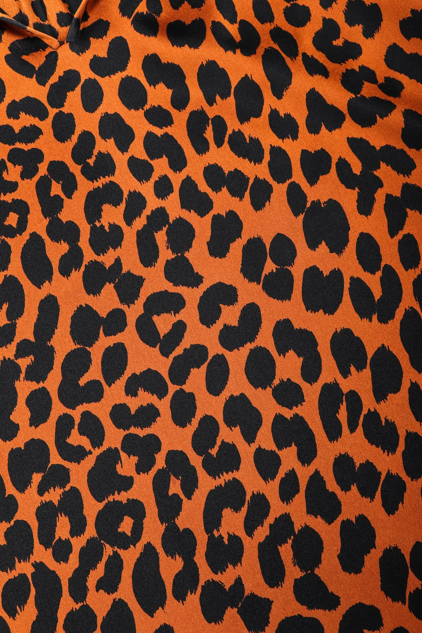 Leopard Silk Blouse