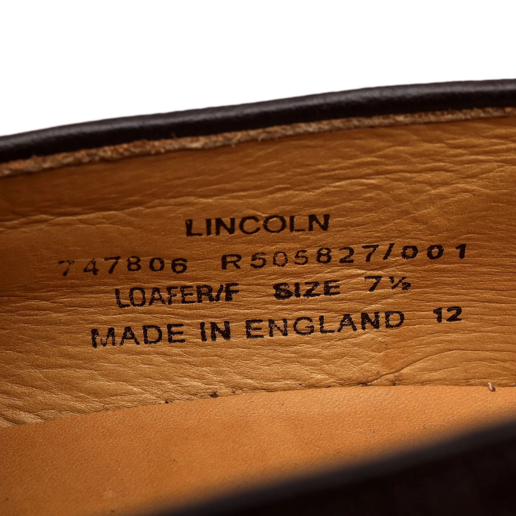 'Lincoln' Dark Brown Suede Tassel Loafers UK 7.5 F