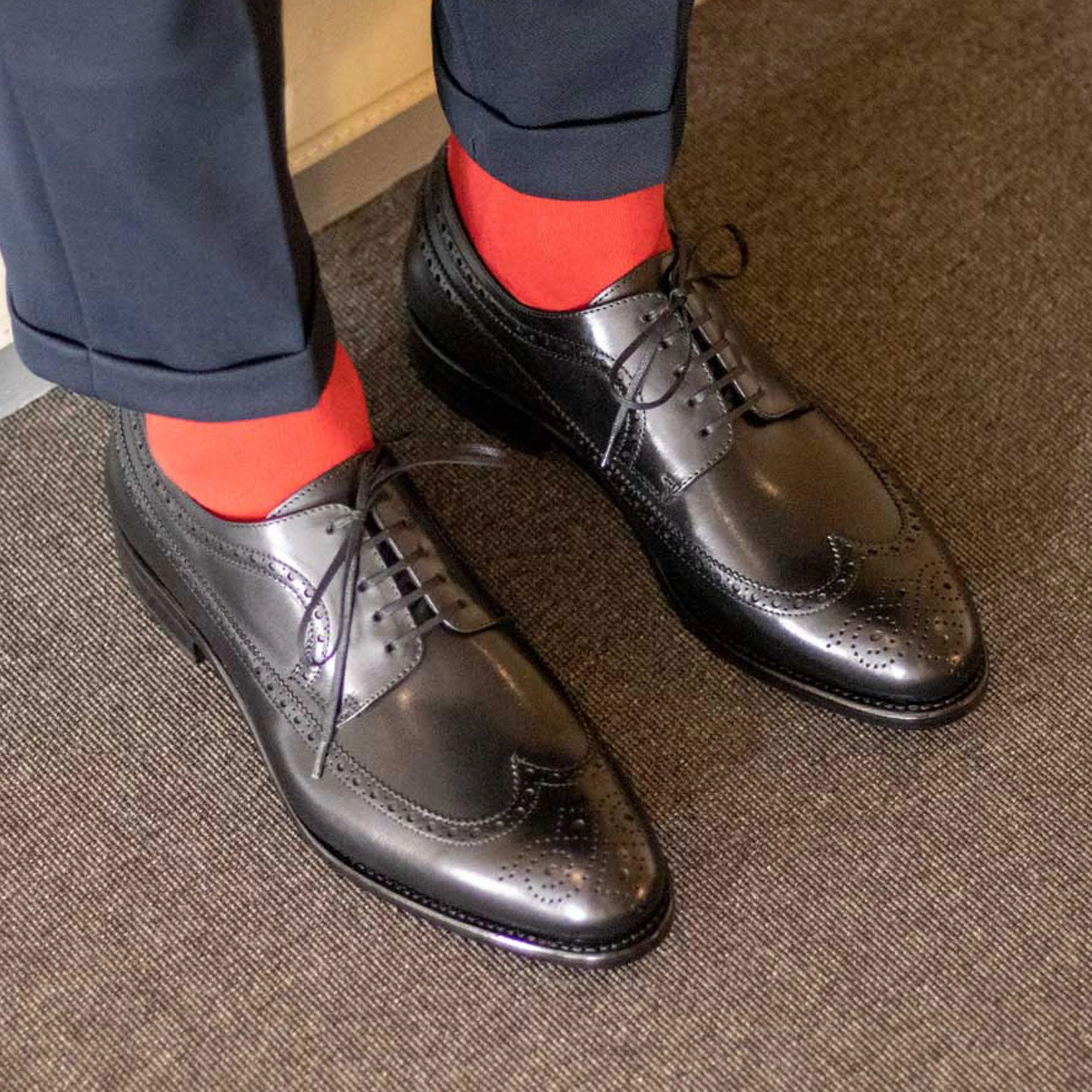 Longwing Blucher black box calf