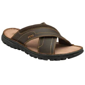 Lotus Mikey Brown Sandals