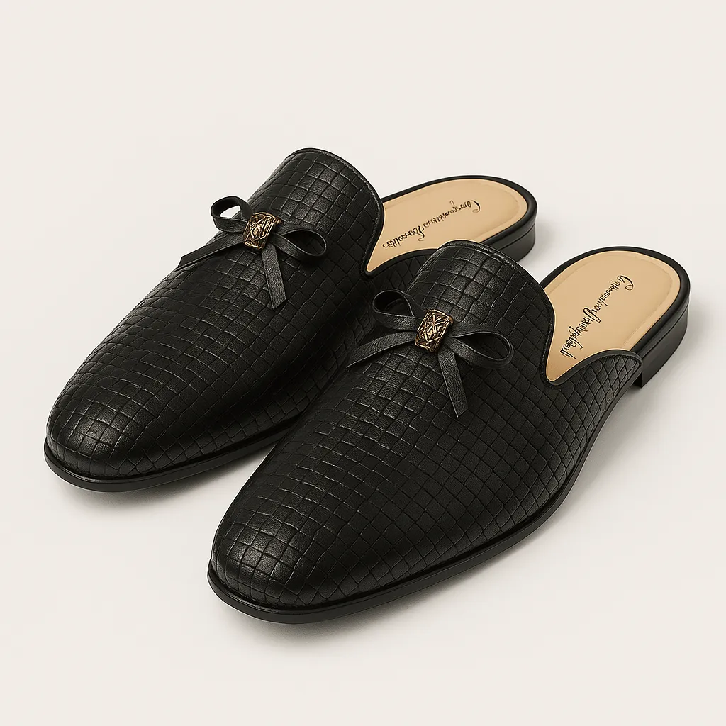 LumiNovi | The Backless Tassel Loafers