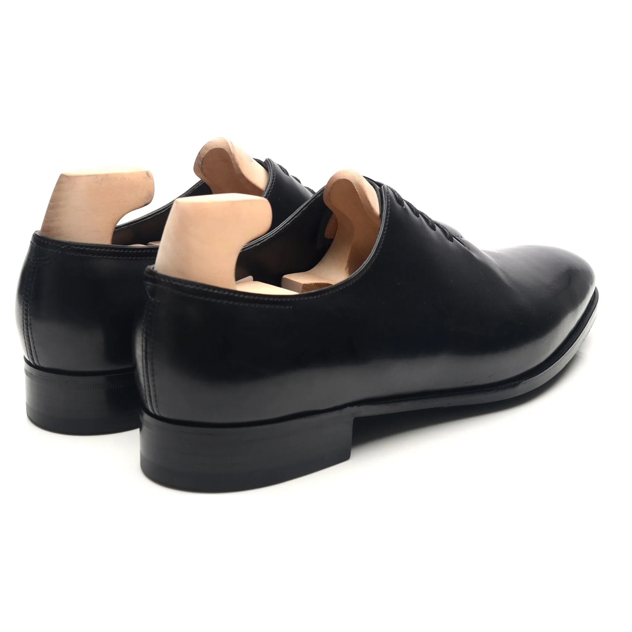 'Marldon' Black Leather Wholecut Oxford UK 9 E
