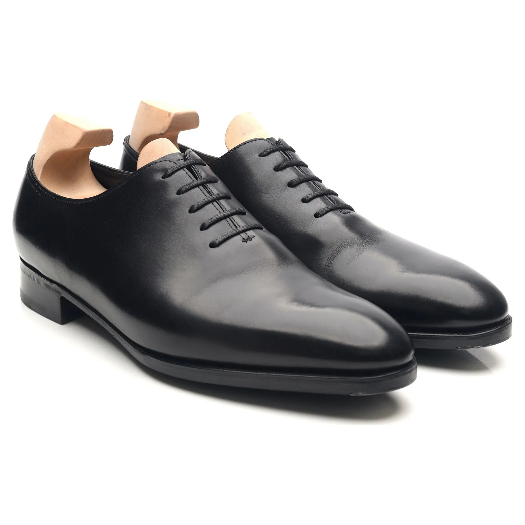 'Marldon' Black Leather Wholecut Oxford UK 9 E