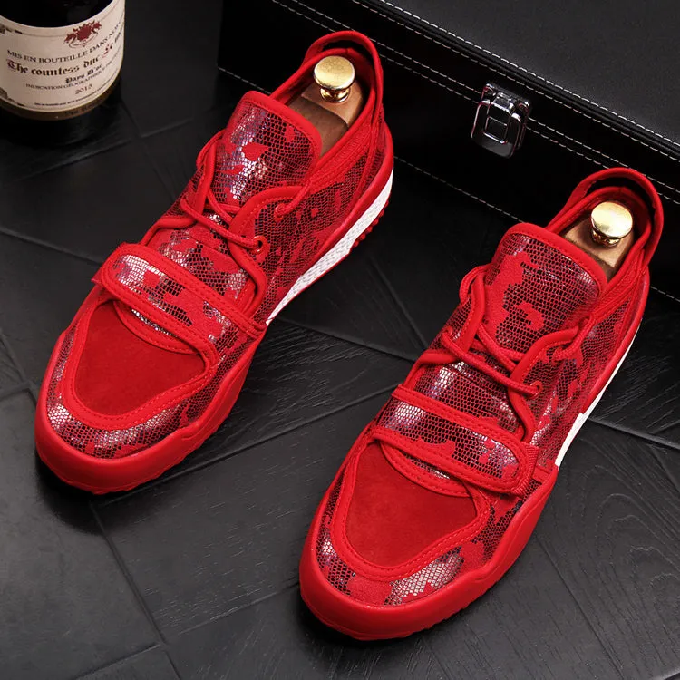 Men Fashion Casual Shoes Spring Autumn Leather Breathable Thick Bottom Leisure Sneakers Male Shoes Sapato Masculino
