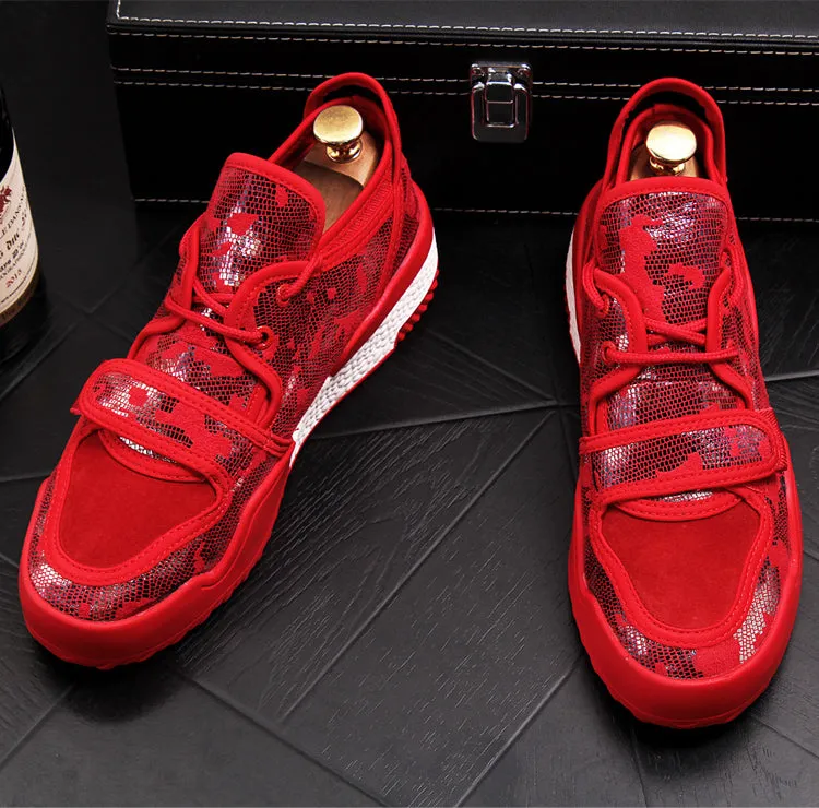 Men Fashion Casual Shoes Spring Autumn Leather Breathable Thick Bottom Leisure Sneakers Male Shoes Sapato Masculino