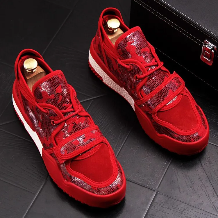 Men Fashion Casual Shoes Spring Autumn Leather Breathable Thick Bottom Leisure Sneakers Male Shoes Sapato Masculino