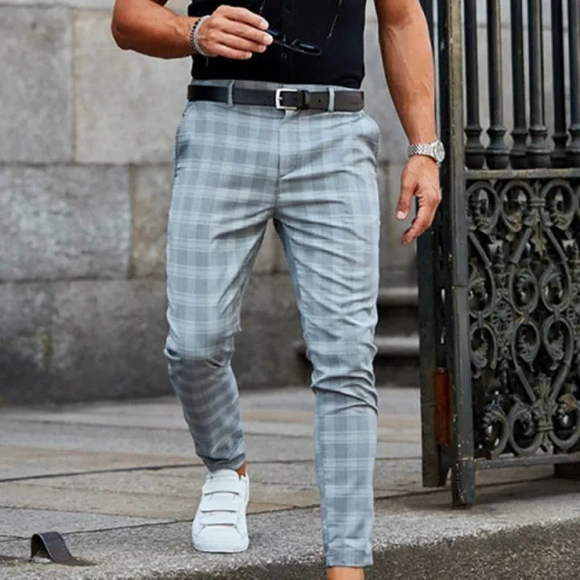 Men Pants Smart Casual Pants