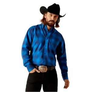 Men’s Ariat Ultramarine Blue Pro Pavel Classic Fit Shirt