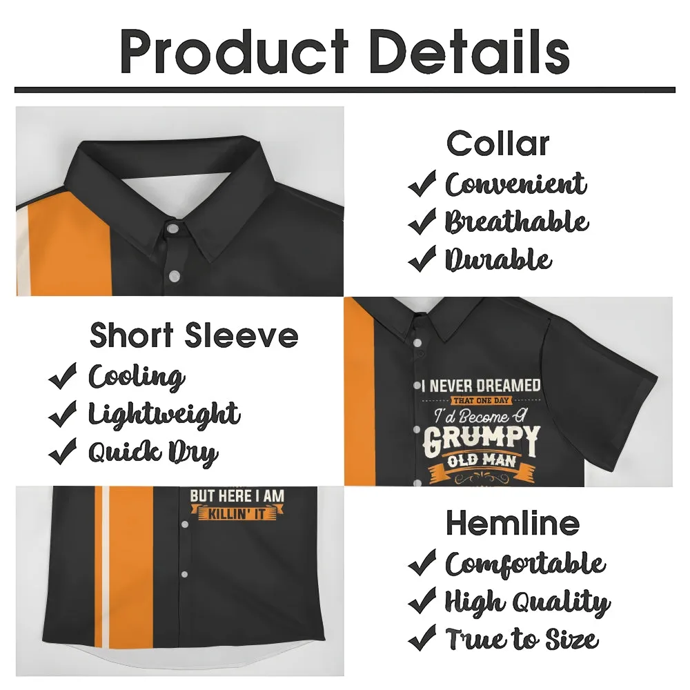 Men's Hawaiian Casual Short Sleeve Shirt 2310000143