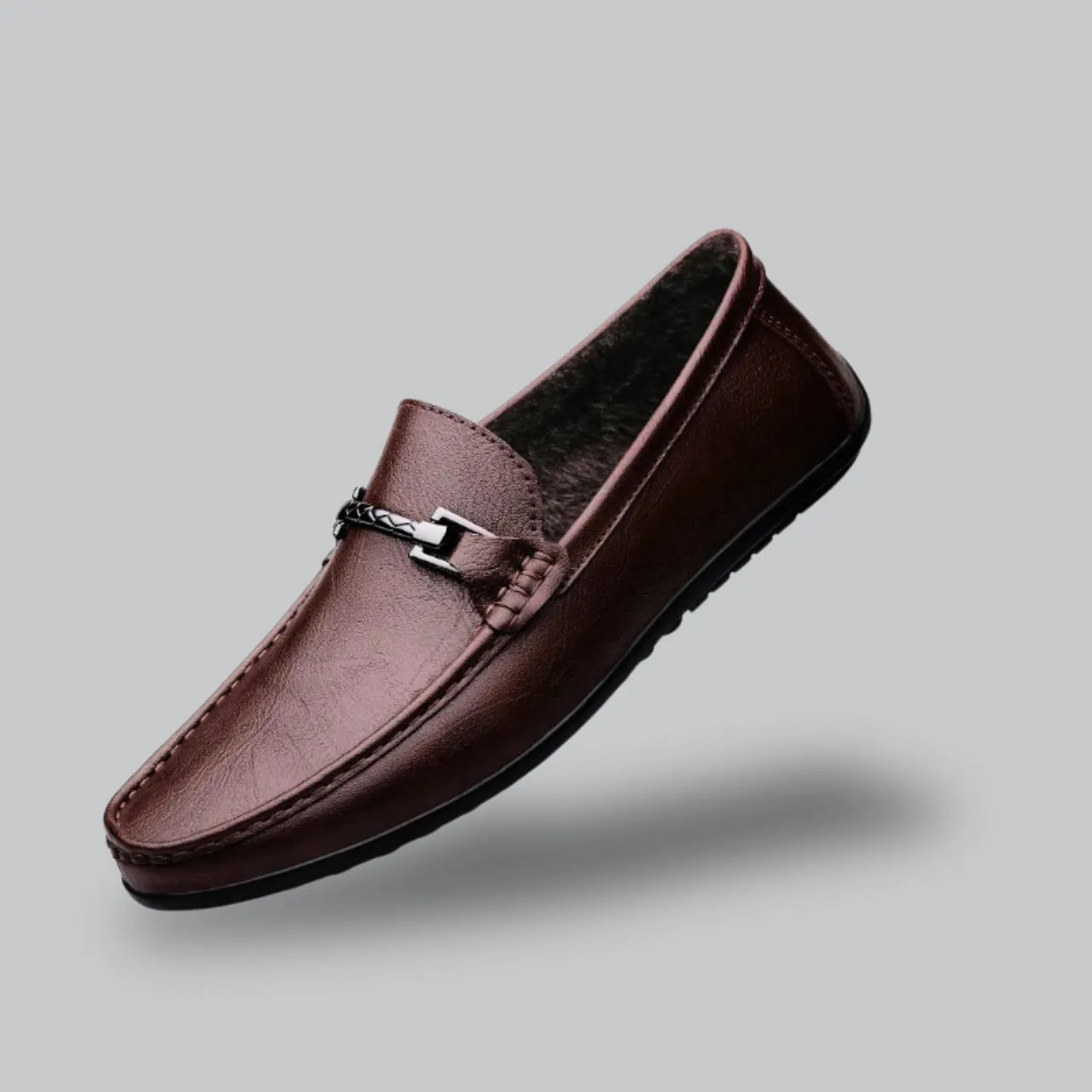 Men���s Leather Loafers | Genuine Leather, Slip-On Design, Comfortable Business & Wedding Shoes