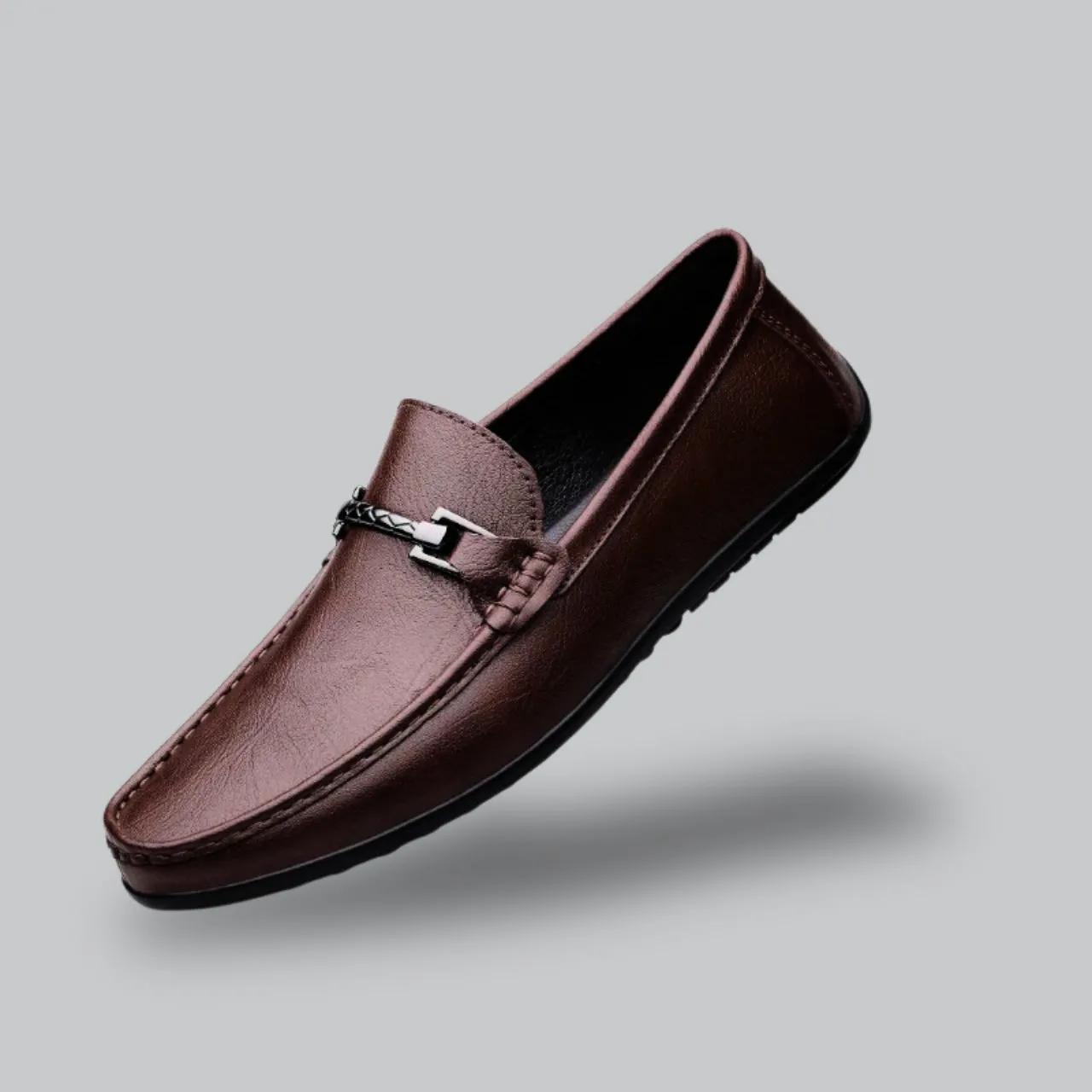 Men���s Leather Loafers | Genuine Leather, Slip-On Design, Comfortable Business & Wedding Shoes