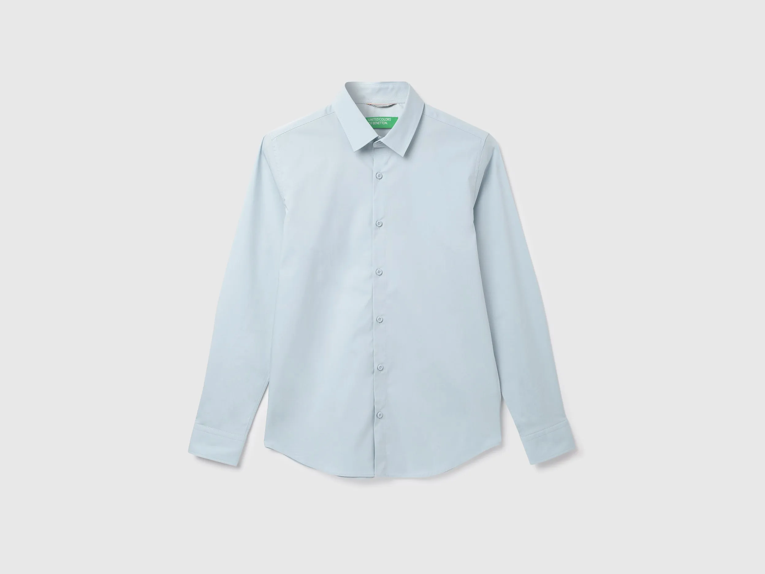 Mens Slim Fit Solid Shirt