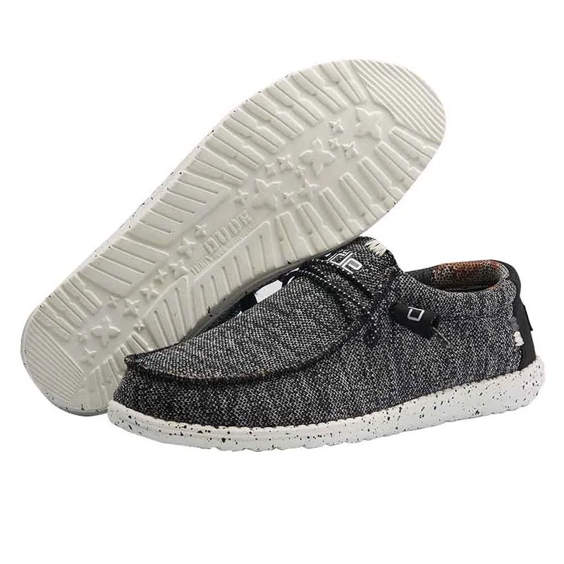 Men's Wally Sox in Black and White