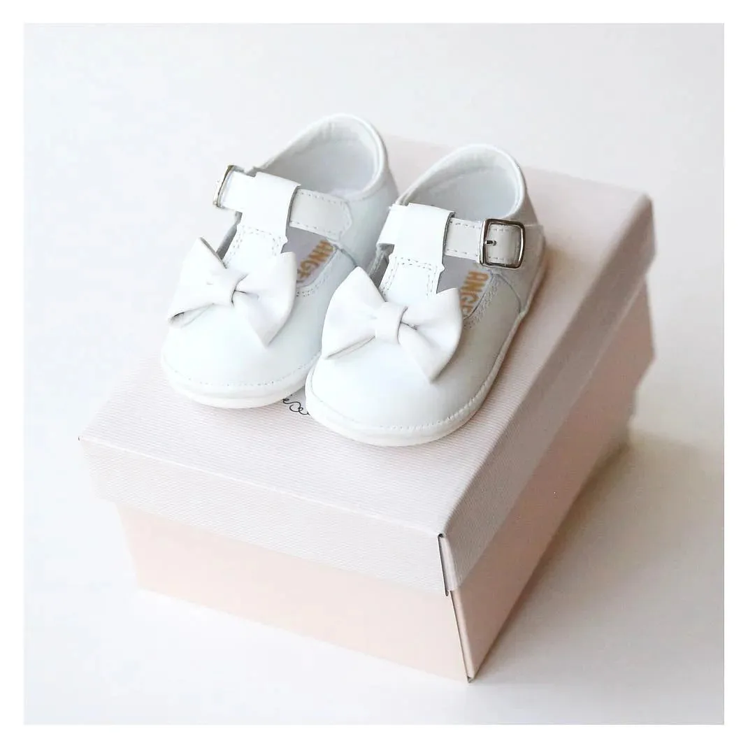 Minnie Bow Mary Jane - White