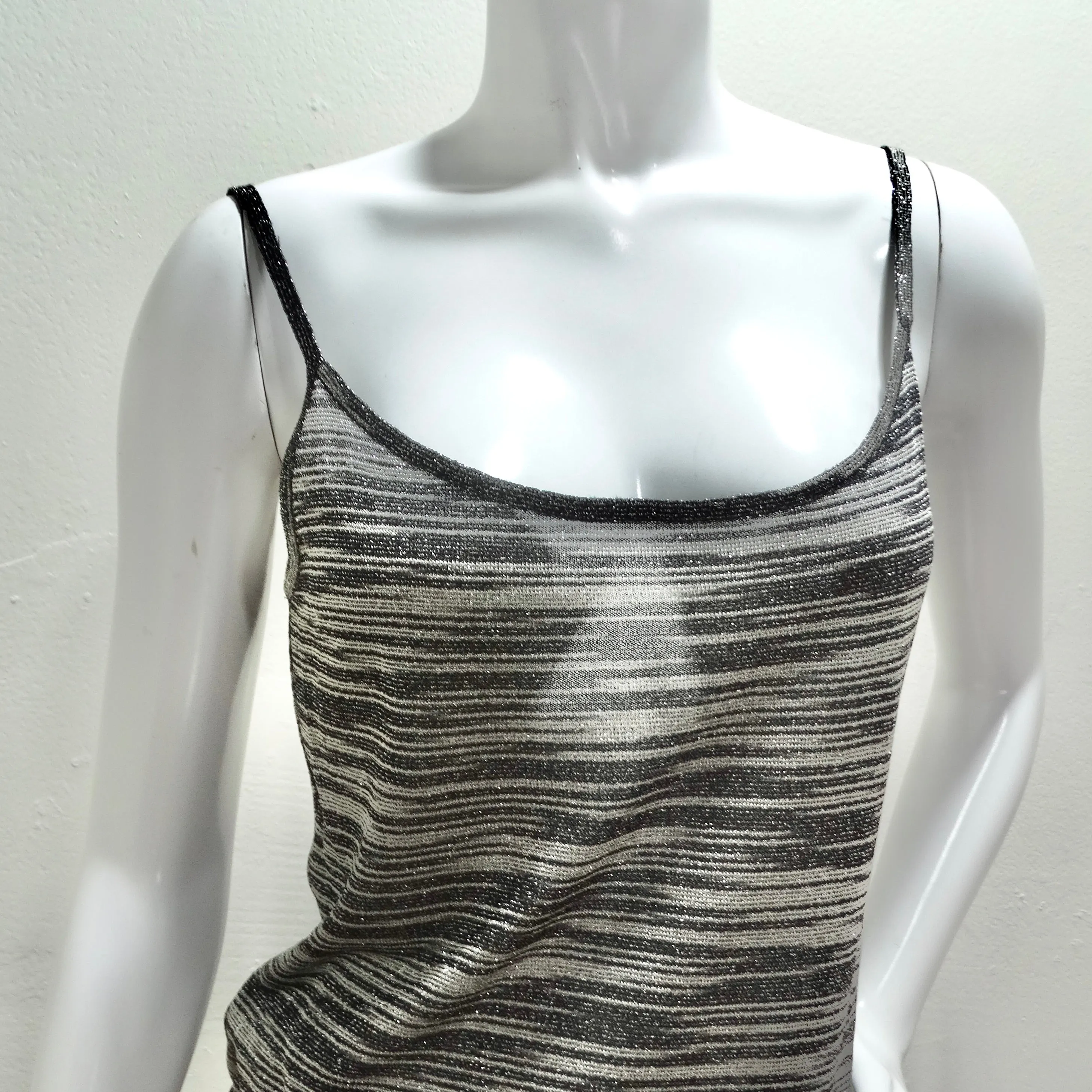 Missoni Neiman Marcus Silver and Black Three Piece Lounge Outfit Set