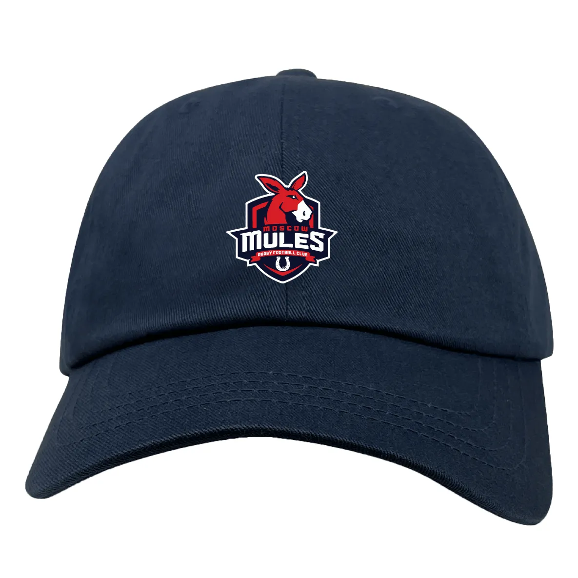Moscow Mules RFC Adult Low-Profile Cotton Twill Dad Cap