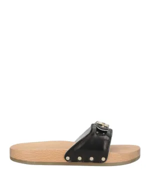 MYCHALOM Leather Mules & Clogs (17580522OV) Woman