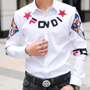 New long sleeve shirt men's fashion