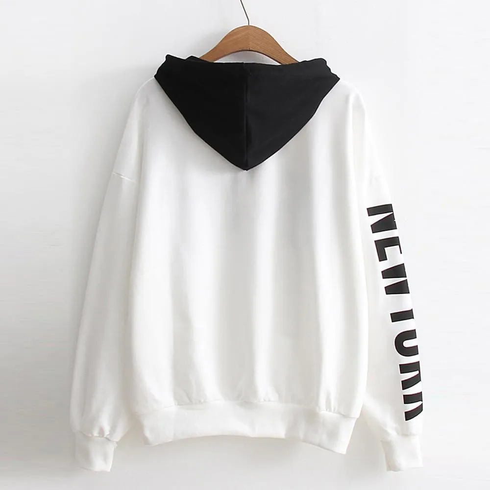 NEW YORK Hooded Shirt