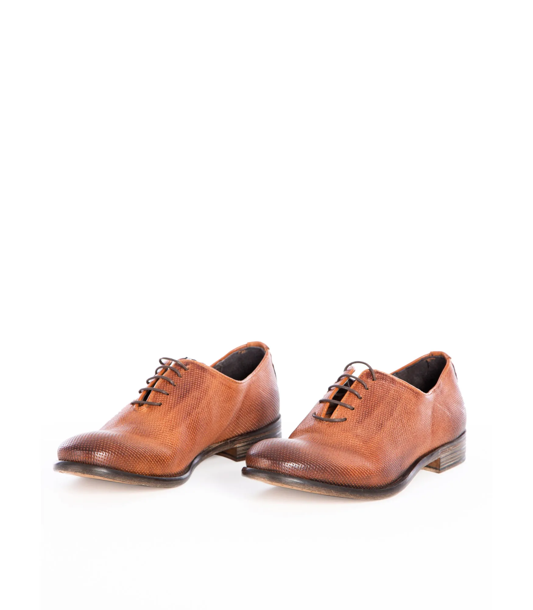 Oxford Lavato Microf Pellame - Cuir