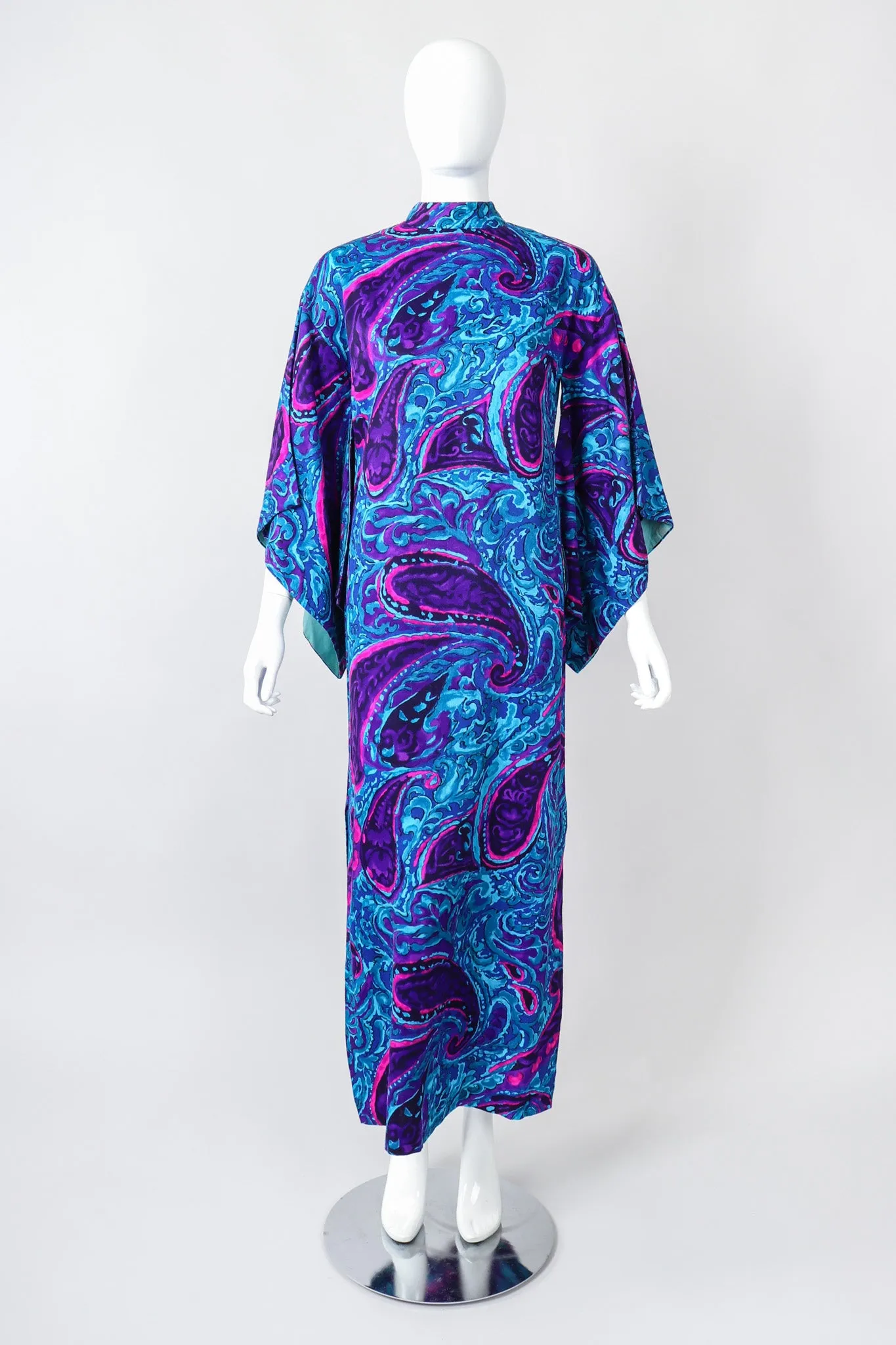 Paisley Swirl Kimono Caftan
