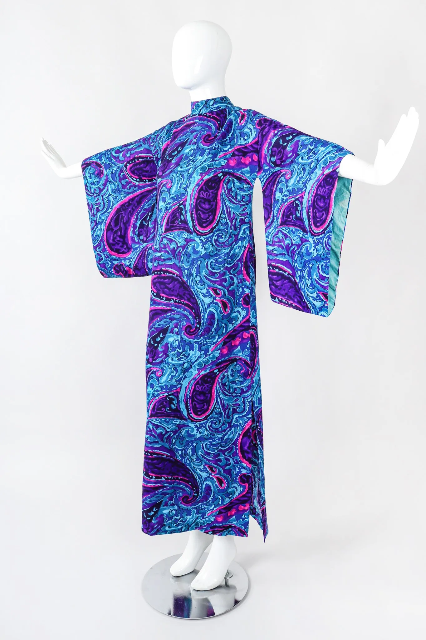 Paisley Swirl Kimono Caftan