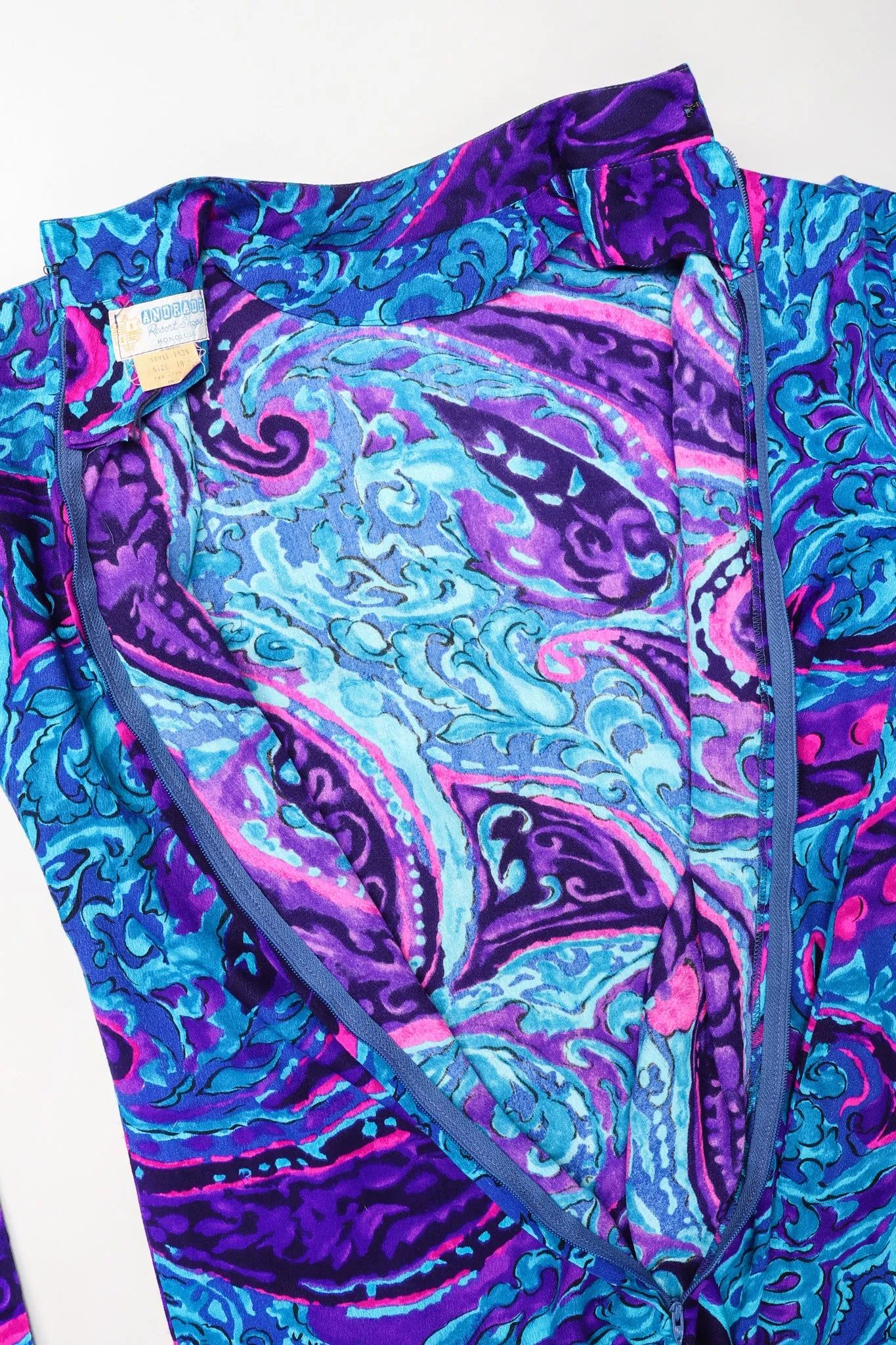 Paisley Swirl Kimono Caftan