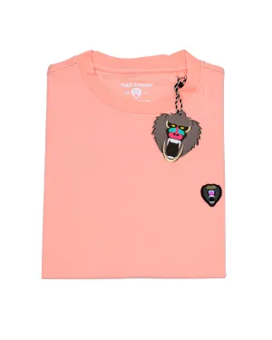 PEACH CREW NECK