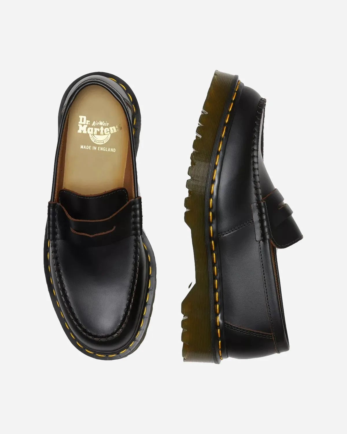 Penton Loafers Black Smooth - Black
