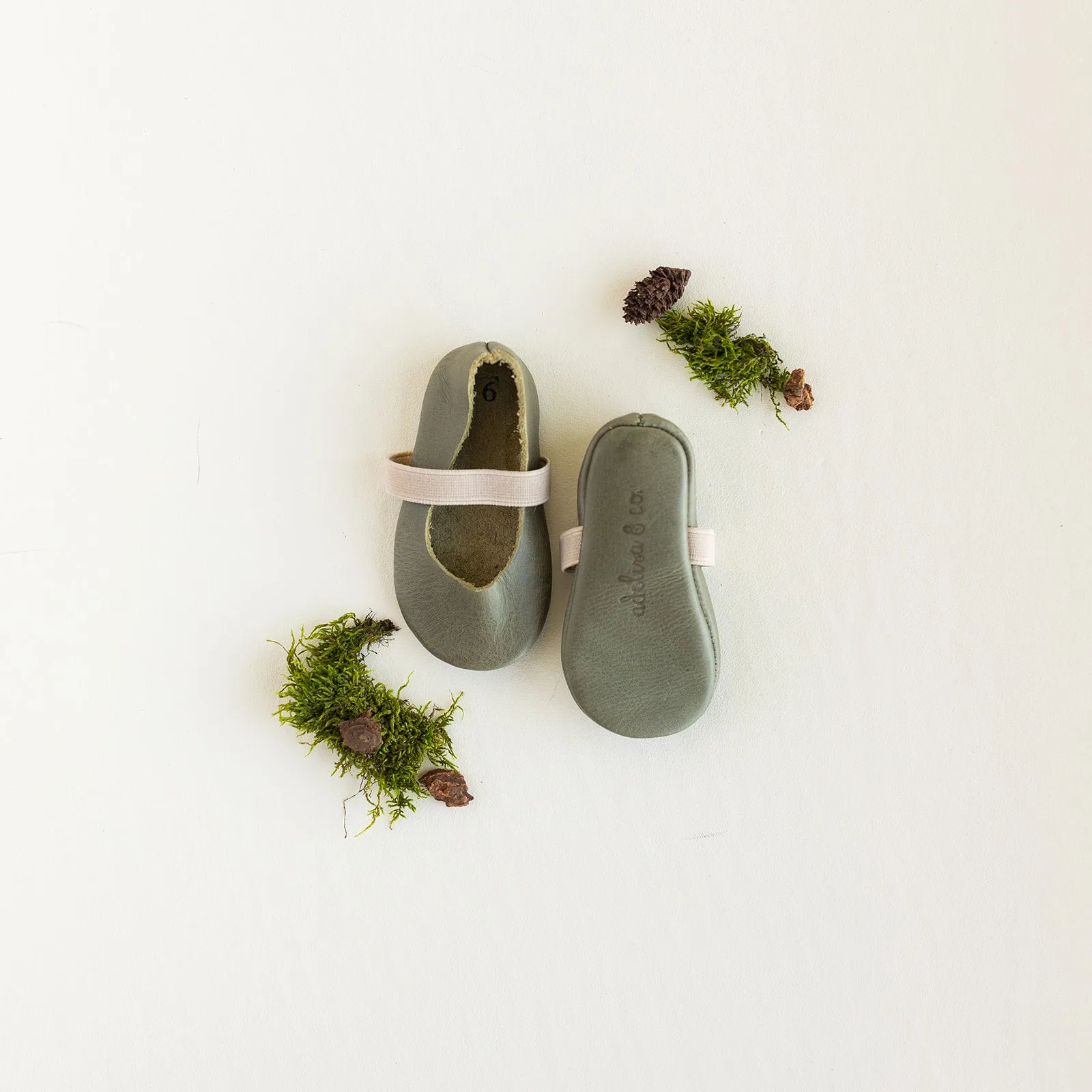Pine Green Soft Sole Mary Jane