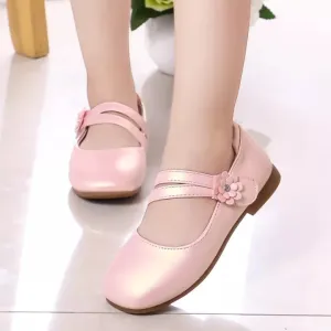 Pink Girls Doll Shoes