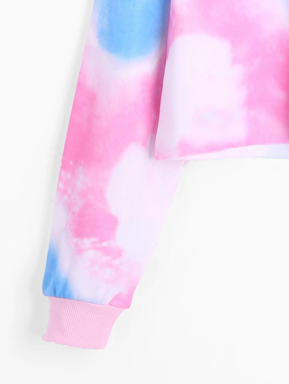 PINK Tie-Dye Sweatshirt