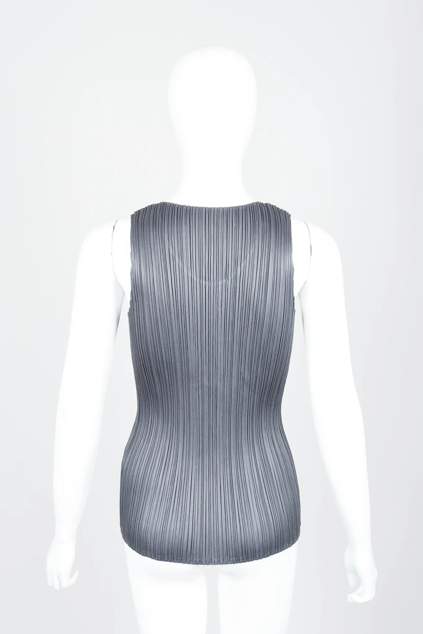 Pleated Tank & Midi Skirt Set