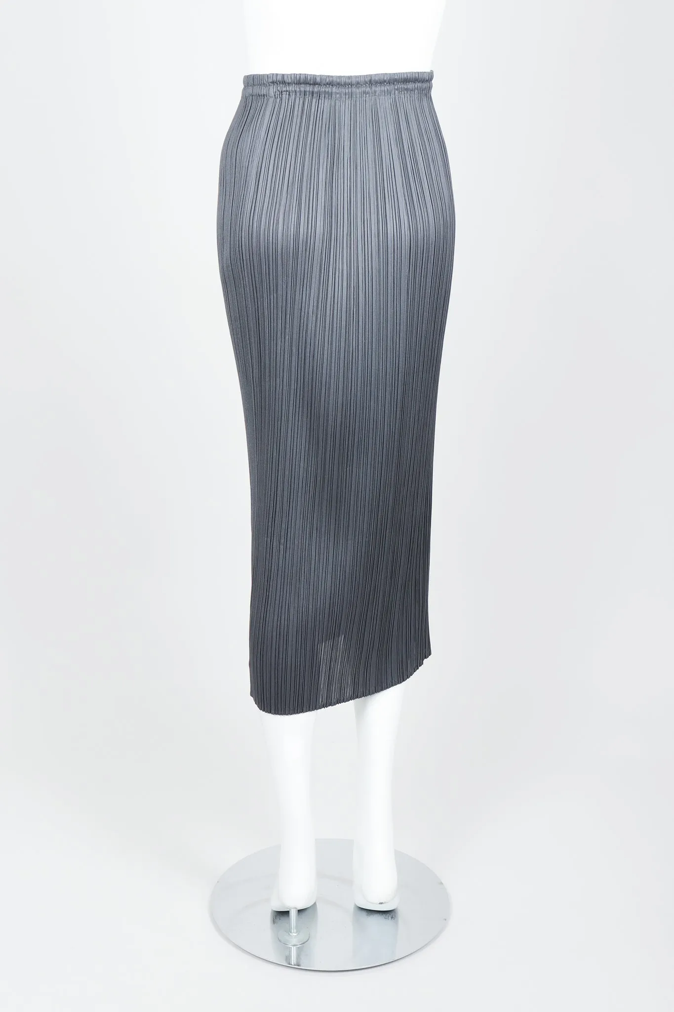 Pleated Tank & Midi Skirt Set