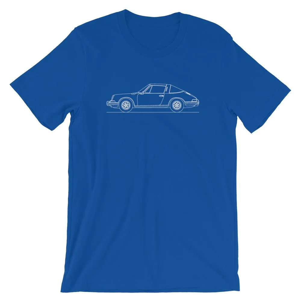 Porsche 911 Targa outline T-shirt