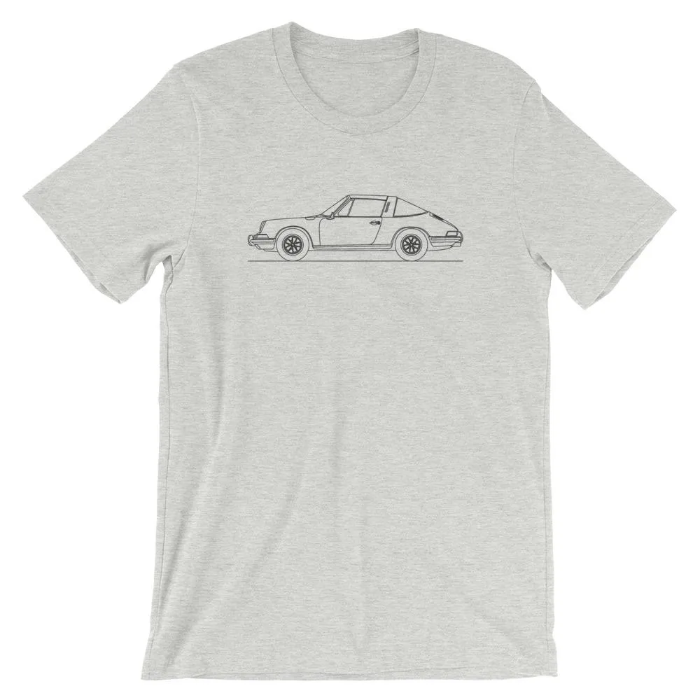 Porsche 911 Targa outline T-shirt
