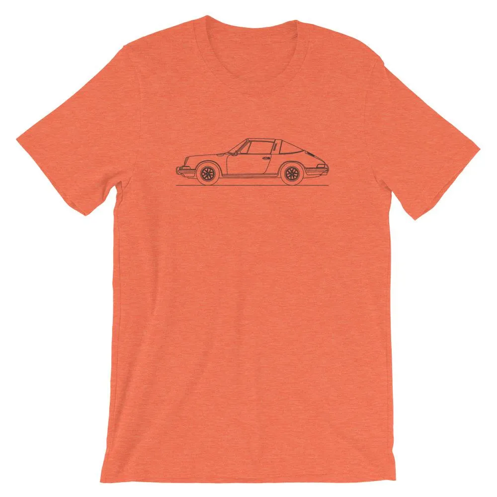 Porsche 911 Targa outline T-shirt