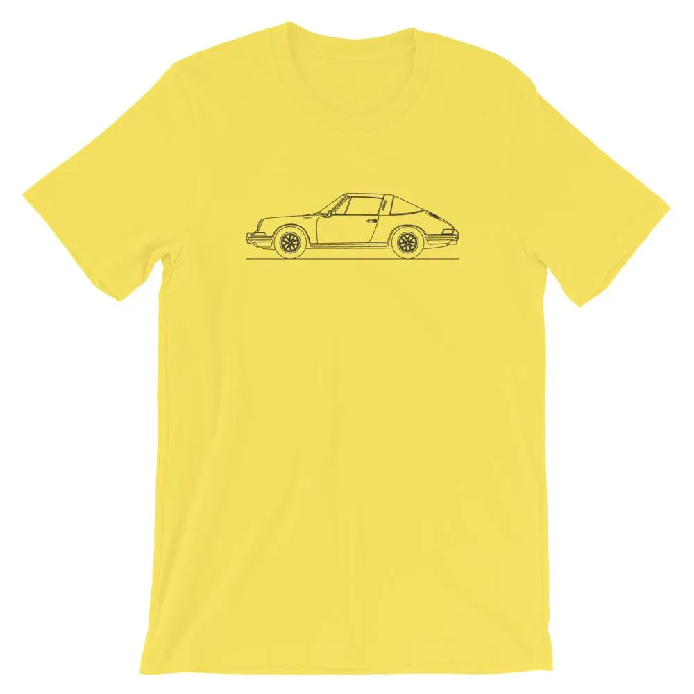 Porsche 911 Targa outline T-shirt